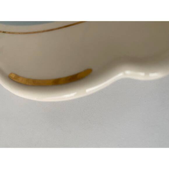 Large Platter American Limoges Nancy Rose | 15 1/8" Large Serving Dish - Picture 2 of 5